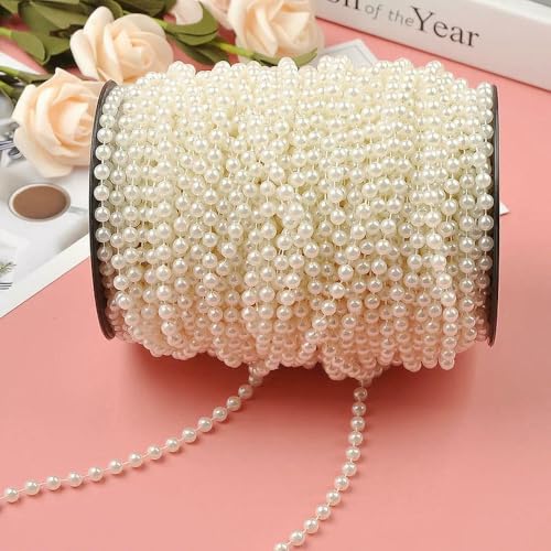LNKUGN Handgefertigtes Perlenarmband mit quadratischen Kunstperlen, Baumwollfadenkette für Bastelarbeiten, Dekoration für Hochzeiten und Partys, Zubehör für Partys. von LNKUGN