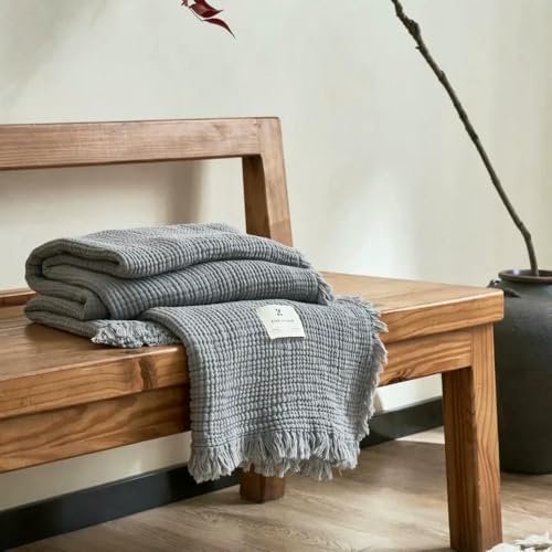 LNKUGN Sofadecke aus Baumwolle, Sofabezug, Decke mit Quaste, Couch, Freizeitdecke für Zuhause, Schlafzimmer, Wohnzimmer, Büro, Sofadecke LNKUGN Sofadecke aus Baumwolle, Sofabezug, Decke mit Quaste, Couch, Freizeitdecke für Zuhause, Schlafzimmer, Wohnzimmer, Büro, Sofadecke von LNKUGN