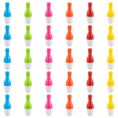 LNQ LUNIQI 30 Stück Mini Bowling Kugelschreiber Kunststoff Bowling Mitgebsel Stifte Kreative Druckkugelschreiber Bowling Schreibwaren Lustig Souvenir Preise für Partyspiele, 6 Farben LNQ LUNIQI 30 Stück Mini Bowling Kugelschreiber Kunststoff Bowling Mitgebsel Stifte Kreative Druckkugelschreiber Bowling Schreibwaren Lustig Souvenir Preise für Partyspiele, 6 Farben von LNQ LUNIQI