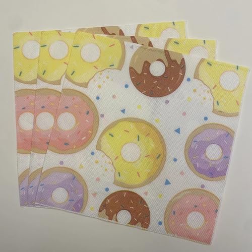 Servietten Braun Gelb Lila Servietten Hochzeit Geburtstag Kindergeburtstag Cocktailservietten Geburtstagsservietten Party Napkins Disposable Weich Papierservietten Tischdeko Pack of 5(33x33cm) von LNXSESN