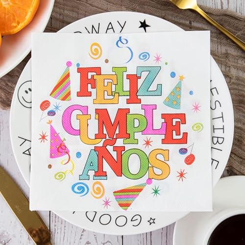 Servietten Bunte Sterne Servietten Hochzeit Geburtstag Kindergeburtstag Cocktailservietten Geburtstagsservietten Party Napkins Disposable Weich Papierservietten Tischdeko Pack of 10(33x33cm) von LNXSESN