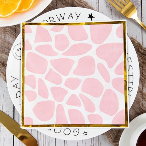 Servietten Cremeweiß Golden Servietten Hochzeit Geburtstag Kindergeburtstag Cocktailservietten Geburtstagsservietten Party Napkins Disposable Papierservietten Tischdeko Pack of 20(33x33cm) von LNXSESN