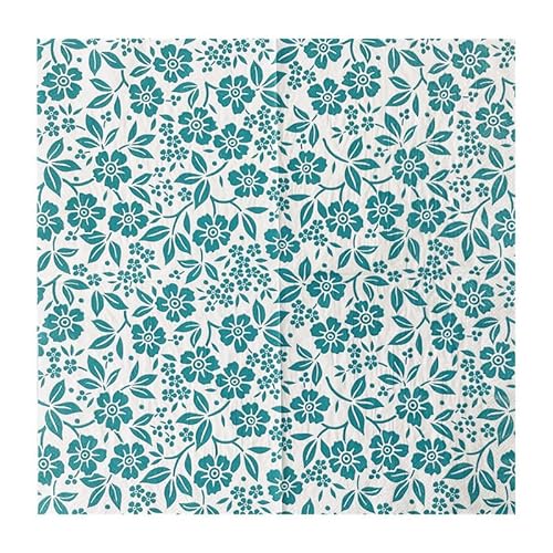 Servietten Grüne Blume Weiß Servietten Hochzeit Geburtstag Kindergeburtstag Cocktailservietten Geburtstagsservietten Party Napkins Disposable Papierservietten TischdekoPack of 20(33x33cm) von LNXSESN