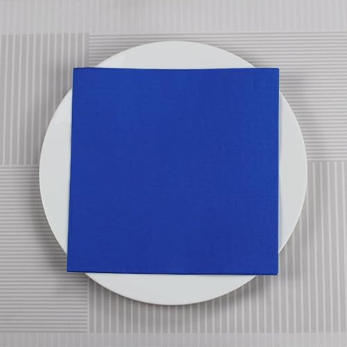 Servietten Königsblau Servietten Hochzeit Geburtstag Kindergeburtstag Cocktailservietten Geburtstagsservietten Party Napkins Disposable Papierservietten Tischdeko Pack of 10(33x33) von LNXSESN