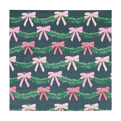 Servietten Mädchen Rosa Grün Servietten Hochzeit Geburtstag Kindergeburtstag Cocktailservietten Geburtstagsservietten Party Napkins Disposable Papierservietten Tischdeko Pack of 20(33x33cm) von LNXSESN