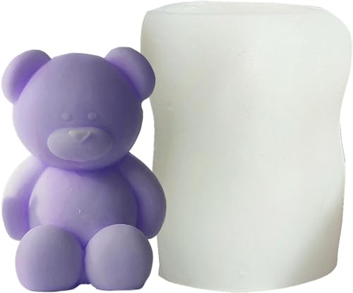 1Pc Bär Kerzenform 3D Bären Silikonform Kerzenform-Kerzensilikonform Gießformen,Silikon Form Für Kerzenformen Kerze Zum Fondant Schokolade Gips Ton Basteln DIY,Kerzenherstellung,Kerzen-Gießform 1Pc Bär Kerzenform 3D Bären Silikonform Kerzenform-Kerzensilikonform Gießformen,Silikon Form Für Kerzenformen Kerze Zum Fondant Schokolade Gips Ton Basteln DIY,Kerzenherstellung,Kerzen-Gießform von LNYMZD