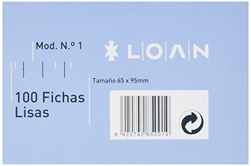 Loan Zahl 1 – glatte Chips, 100 Stück von LOAN