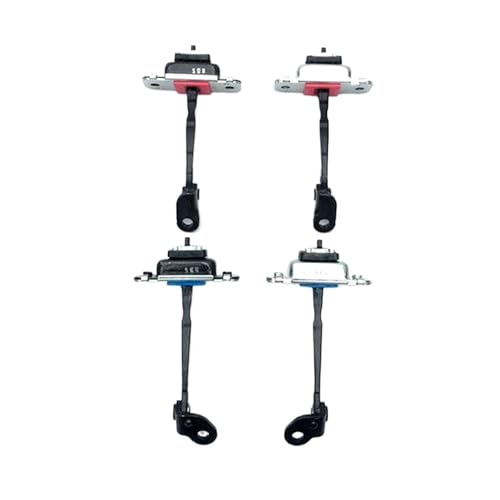 LOCKLGFMCZ Tür Scharnier Stop Prüfen Band 79380-1G000 79390-1G000 79480-1G000 79490-1G000 for Hyundai Accent for Rio 2006-2011 Türbegrenzer für Kraftfahrzeuge(A Set of 4pcs) von LOCKLGFMCZ