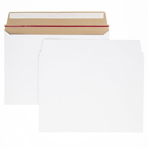 LOGIC PACK Wellpappe Versandtaschen B4 Weiß 250 x 350 mm – Selbstklebende und Stabile Karton Umschläge für A4 Dokumente, Bücher, Kleidung & Warensendungen - 10 Stück LOGIC PACK Wellpappe Versandtaschen B4 Weiß 250 x 350 mm – Selbstklebende und Stabile Karton Umschläge für A4 Dokumente, Bücher, Kleidung & Warensendungen - 10 Stück von LOGIC PACK