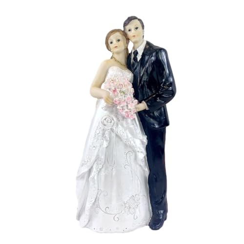 Hochzeitspaar, Wedding Cake Topper Figurine, Dekofigur Hochzeitspaar, Tortenfigur Hochzeit, für Vorschlag Valentinstag Wedding Dekoration Hochzeitspaar, Wedding Cake Topper Figurine, Dekofigur Hochzeitspaar, Tortenfigur Hochzeit, für Vorschlag Valentinstag Wedding Dekoration von LOHOM