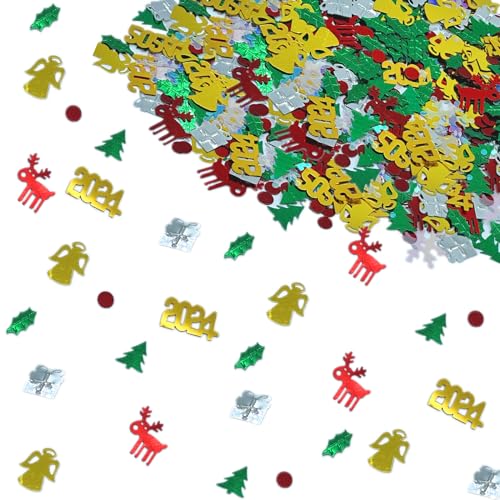 LOINFE Merry Christmas Konfetti, Streudeko Weihnachten Deko, Weihnachten Dekoration Confetti Tischdeko, Konfetti Weihnachten Basteln für Party,Neues Jahr LOINFE Merry Christmas Konfetti, Streudeko Weihnachten Deko, Weihnachten Dekoration Confetti Tischdeko, Konfetti Weihnachten Basteln für Party,Neues Jahr von LOINFE