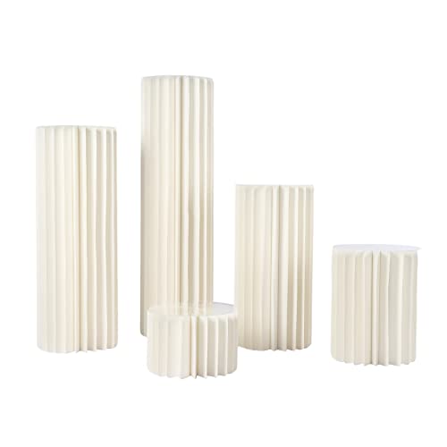 Blumenständer Hochzeit Blumenständer, 5 Stück Faltbarer Dekosäule Partytische aus Karton,Tragfähigkeit 50kg Jede, Display-Papiersäulen für Hochzeiten, Geburtstagsfeier,Einweihungen Jahrestage Blumenständer Hochzeit Blumenständer, 5 Stück Faltbarer Dekosäule Partytische aus Karton,Tragfähigkeit 50kg Jede, Display-Papiersäulen für Hochzeiten, Geburtstagsfeier,Einweihungen Jahrestage von LOIRIIC