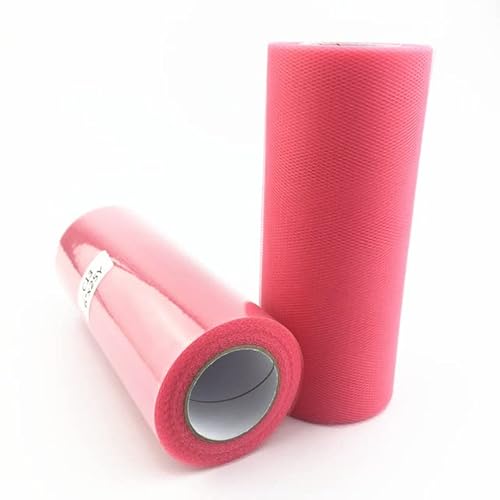 22m x 15 cm Tüll Roll reine Kristall Organza Stoff Geburtstag Party liefert Hochzeitsdekoration Babyparty Tüll Spitzen-Wassermelon Rot 22m x 15 cm Tüll Roll reine Kristall Organza Stoff Geburtstag Party liefert Hochzeitsdekoration Babyparty Tüll Spitzen-Wassermelon Rot von LOKAXXZU