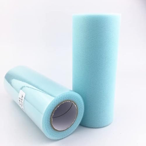 22m x 15 cm Tüll Roll reine Kristall Organza Stoff Geburtstagsfeier liefert Hochzeitsdekoration Babyparty Tüll Spitze-Sky Blau 22m x 15 cm Tüll Roll reine Kristall Organza Stoff Geburtstagsfeier liefert Hochzeitsdekoration Babyparty Tüll Spitze-Sky Blau von LOKAXXZU