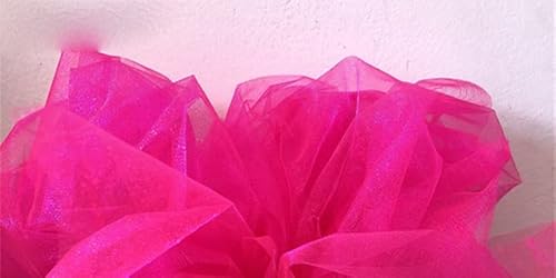 48cmx5m/10m Kristallgarn Tüll Roll reine Hochzeit Kulisse Dekoration Organza Stuhl Stuhl Schärpentisch Rock DIY Supplies-Dark Pink, 10m 48cmx5m/10m Kristallgarn Tüll Roll reine Hochzeit Kulisse Dekoration Organza Stuhl Stuhl Schärpentisch Rock DIY Supplies-Dark Pink, 10m von LOKAXXZU