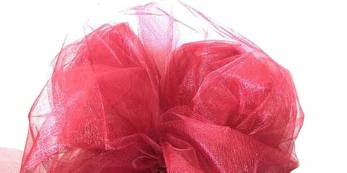 48cmx5m/10m Kristallgarn Tüll Roll reine Hochzeits Hintergrund Dekoration Organza Stuhl Stuhl Schärpentisch Rock DIY Supplies-Wine Rot, 10m 48cmx5m/10m Kristallgarn Tüll Roll reine Hochzeits Hintergrund Dekoration Organza Stuhl Stuhl Schärpentisch Rock DIY Supplies-Wine Rot, 10m von LOKAXXZU