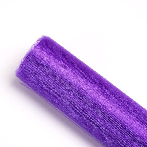 5m 10 m Tüll Rollkristall Stoff Organza Tüll Roll Spool Hochzeit Dekoration Geburtstagsfeier Babyparty Weihnachtsdekoration Dark Purpur, 48 cm x 10m 5m 10 m Tüll Rollkristall Stoff Organza Tüll Roll Spool Hochzeit Dekoration Geburtstagsfeier Babyparty Weihnachtsdekoration Dark Purpur, 48 cm x 10m von LOKAXXZU