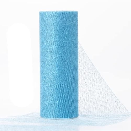 Glitzer Tulle Roll 25 Meter 15 cm Organza Hochzeit Dekoration Babyparty Tüll Roll Dekoration Party Veranstaltungen Engagement Dekor-D08 Glitzer Tulle Roll 25 Meter 15 cm Organza Hochzeit Dekoration Babyparty Tüll Roll Dekoration Party Veranstaltungen Engagement Dekor-D08 von LOKAXXZU