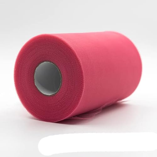 Tulle Roll 100 Yards 15 cm Organza Stoff Hochzeit Dekor Weiße Babyparty Tüll Dekoration Roll Party und Events Engagement-13 Watermelon Rot Tulle Roll 100 Yards 15 cm Organza Stoff Hochzeit Dekor Weiße Babyparty Tüll Dekoration Roll Party und Events Engagement-13 Watermelon Rot von LOKAXXZU
