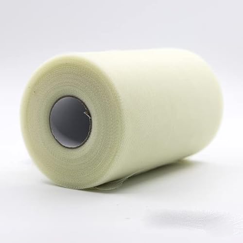 Tulle Roll 100 Yards 15 cm Organza Stoff Hochzeit Dekor Weiße Babyparty Tüll Dekoration Roll Party und Veranstaltungen Engagement-03IVory Tulle Roll 100 Yards 15 cm Organza Stoff Hochzeit Dekor Weiße Babyparty Tüll Dekoration Roll Party und Veranstaltungen Engagement-03IVory von LOKAXXZU