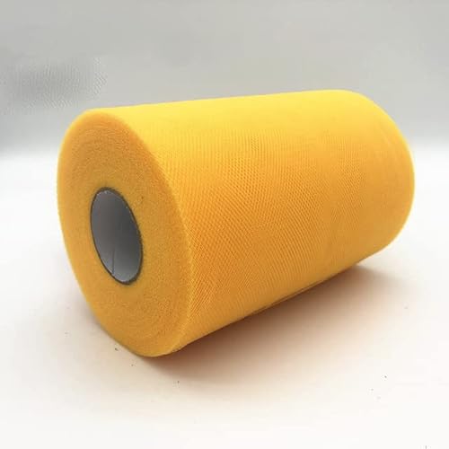 Tulle Roll 200 Yards 15 cm Organza Stoff Hochzeit Dekor Weiße Babyparty Tüll Dekoration Roll Party und Veranstaltungen Engagement-Golden, 15 cm x 200 Yards Tulle Roll 200 Yards 15 cm Organza Stoff Hochzeit Dekor Weiße Babyparty Tüll Dekoration Roll Party und Veranstaltungen Engagement-Golden, 15 cm x 200 Yards von LOKAXXZU