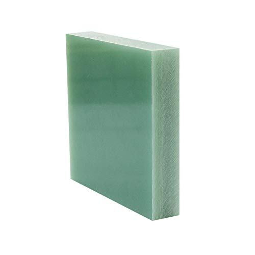 LOKIH FR4 GFK Platte Glashartgewebe Format Harzplatte Glasfaserplatte Antistatisch Wassergrün,5mmx200mmx200mm von LOKIH