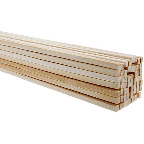 LOKIH Holzstäbe Quadratisch Holzleisten Für DIY Handwerk Für Modellbau - Holz,10mmx10mmx300mm（30pcs） von LOKIH