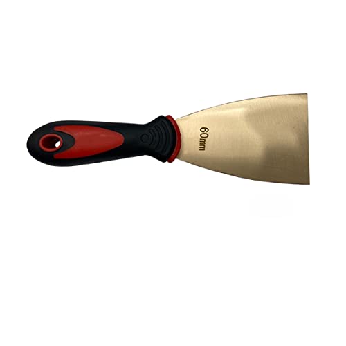 LOKIH Spachtel Kupfer Malerspachtel, Gewöhnliche Palettenmesser Kratzer zum Entfernen Rostfrei Putty Messer,60mm von LOKIH