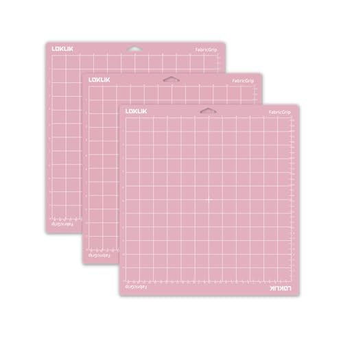 LOKLIK Scrapbooking-Schneidematte, selbstklebend, rutschfest, 35,6 x 33 cm, Vinyl, 0,5 x 15 l, Rosa, 3 Stück LOKLIK Scrapbooking-Schneidematte, selbstklebend, rutschfest, 35,6 x 33 cm, Vinyl, 0,5 x 15 l, Rosa, 3 Stück von LOKLIK
