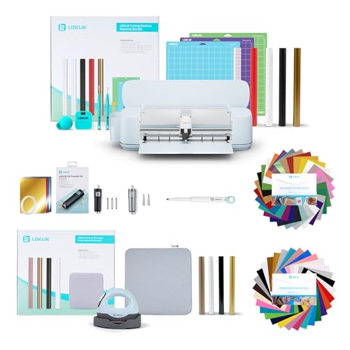 LOKLiK Bundle Design: Starten Sie Ihre Marke mit der Mini-Heißpresse und der iCraft-Schneidemaschine. Personalisieren Sie Stoffe und Textilien wie T-Shirts, Taschen, Tassen und Sweater LOKLiK Bundle Design: Starten Sie Ihre Marke mit der Mini-Heißpresse und der iCraft-Schneidemaschine. Personalisieren Sie Stoffe und Textilien wie T-Shirts, Taschen, Tassen und Sweater von LOKLIK