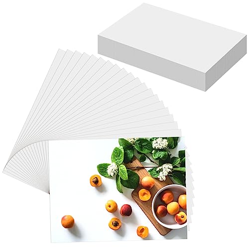 50 Blatt Fotopapier, 8,9 x 12,7 cm, Premium-Fotopapier für Druckerbild, hochglänzendes Sofort-Trockenpapier für Drucker, geeignet für Flyer, Kalender und Broschüren 50 Blatt Fotopapier, 8,9 x 12,7 cm, Premium-Fotopapier für Druckerbild, hochglänzendes Sofort-Trockenpapier für Drucker, geeignet für Flyer, Kalender und Broschüren von LOKUNN