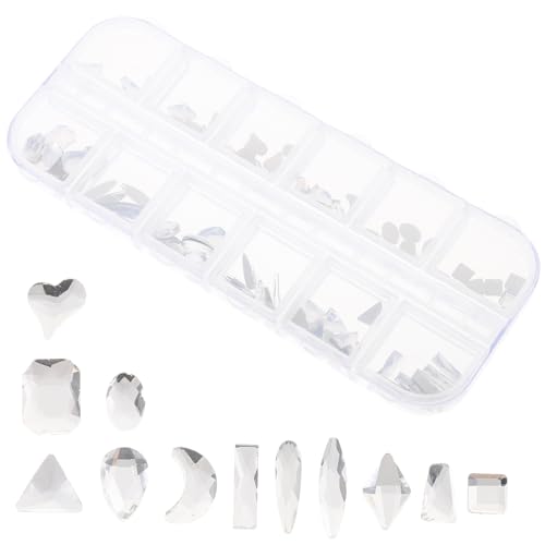 LOLIPPYY 1 Karton DIY Nageldesign Set Fächer Flatback Strasssteine Ab Langlebige Nail Charms Dekorative Maniküre Accessoires für Arbeit Schule Urlaub und Besondere Anlässe LOLIPPYY 1 Karton DIY Nageldesign Set Fächer Flatback Strasssteine Ab Langlebige Nail Charms Dekorative Maniküre Accessoires für Arbeit Schule Urlaub und Besondere Anlässe von LOLIPPYY