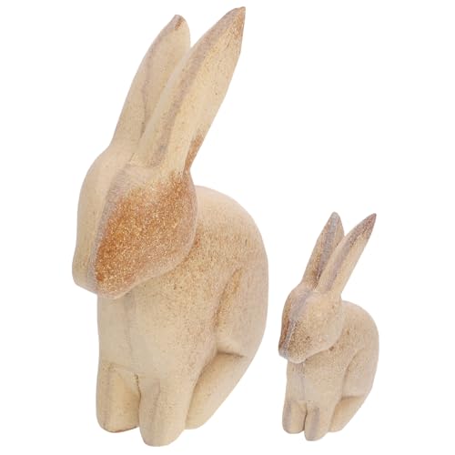 LOLIPPYY 1 Paar Tierornamente Aus Holz Dekorationen Tierische Verzierungen Unbemalt Mini-hasenfiguren Kreativ Kaninchen Tiere Drinnen Artikel Realistisch Dekorativ Die Produkt Hölzern LOLIPPYY 1 Paar Tierornamente Aus Holz Dekorationen Tierische Verzierungen Unbemalt Mini-hasenfiguren Kreativ Kaninchen Tiere Drinnen Artikel Realistisch Dekorativ Die Produkt Hölzern von LOLIPPYY