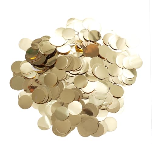 LOLIPPYY 1 Packung Hochzeitsdekoration Hochzeitskonfetti Konfettipapier Zur Hochzeit Konfetti Für Tische Golden LOLIPPYY 1 Packung Hochzeitsdekoration Hochzeitskonfetti Konfettipapier Zur Hochzeit Konfetti Für Tische Golden von LOLIPPYY