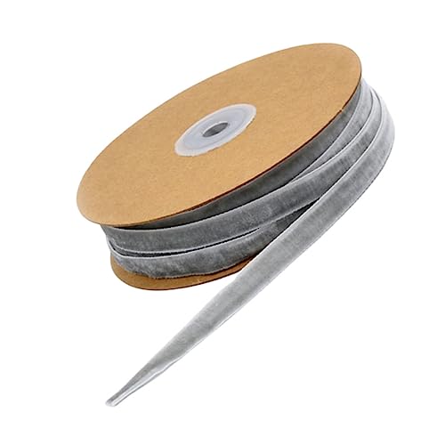 LOLIPPYY 1 Rolle Flockband für Diy Bastelarbeiten Graues Dekoratives Band für Kleidung und für Hochzeiten und Partys LOLIPPYY 1 Rolle Flockband für Diy Bastelarbeiten Graues Dekoratives Band für Kleidung und für Hochzeiten und Partys von LOLIPPYY