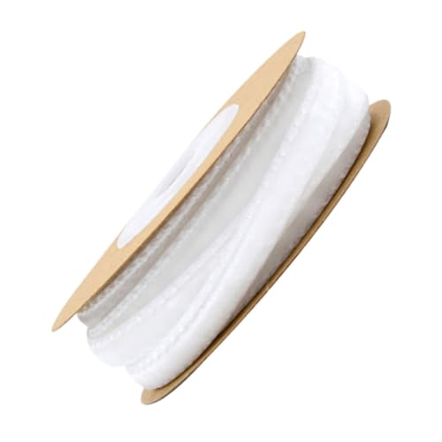 LOLIPPYY 1 Rolle Flocking Ribbon Weiß Hochwertiges Geschenkband für Diy Basteleien Hochzeitsdekoration und Mehr Strapazierfähiges nicht Elastisches Schleifenband für Kleidung und LOLIPPYY 1 Rolle Flocking Ribbon Weiß Hochwertiges Geschenkband für Diy Basteleien Hochzeitsdekoration und Mehr Strapazierfähiges nicht Elastisches Schleifenband für Kleidung und von LOLIPPYY