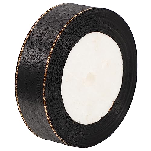 LOLIPPYY 1 Rolle Goldrand Geschenkband für Dekorative Verpackungen Elegantes Design für Blumensträuße und Bastelarbeiten für Weihnachten und Besondere Anlässe von LOLIPPYY