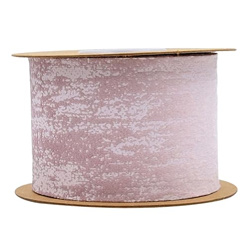 LOLIPPYY 1 Rolle Kombinierte Geschenkband Kontrastfarben Weiche Stoffstreifen für DIY Hochzeits und Partydekorationen Bastelprojekte Hellrosa LOLIPPYY 1 Rolle Kombinierte Geschenkband Kontrastfarben Weiche Stoffstreifen für DIY Hochzeits und Partydekorationen Bastelprojekte Hellrosa von LOLIPPYY