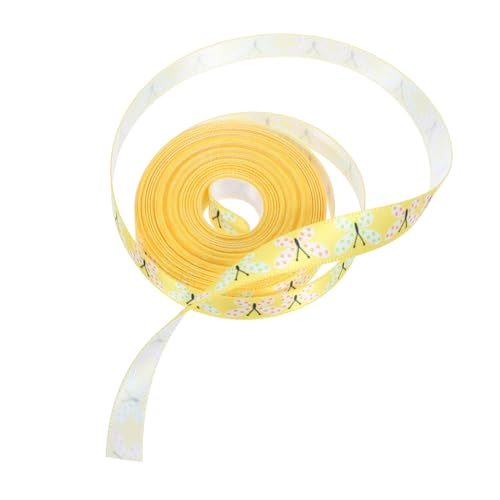 LOLIPPYY 1 Rolle Ostern-Geschenkband gefälscht Schleife Rot easter zu ostern ostergeschenk für Osterfest Party-Verpackungsband Partyverpackung Geschenkband Polyester Yellow LOLIPPYY 1 Rolle Ostern-Geschenkband gefälscht Schleife Rot easter zu ostern ostergeschenk für Osterfest Party-Verpackungsband Partyverpackung Geschenkband Polyester Yellow von LOLIPPYY