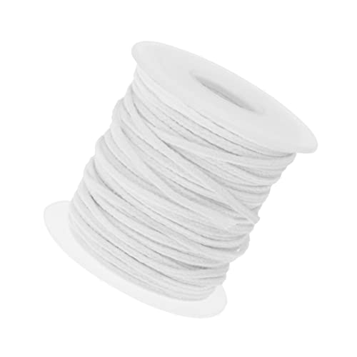 LOLIPPYY 1 Rolle Pre Waxed Baumwollkerzendocht Strängiger Geflochtener Docht für DIY Kerzenherstellung und Rauchfrei für Formkerzen und Ziehkerzen LOLIPPYY 1 Rolle Pre Waxed Baumwollkerzendocht Strängiger Geflochtener Docht für DIY Kerzenherstellung und Rauchfrei für Formkerzen und Ziehkerzen von LOLIPPYY