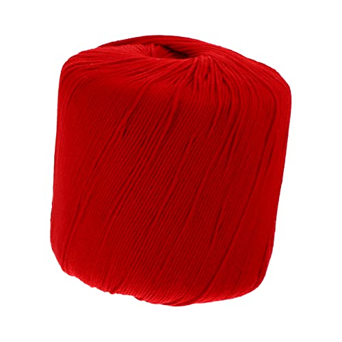LOLIPPYY 1 Rolle Saftiger Spitzenfaden geflochten Garn zum Stricken bastelzubehör baumwoll string strickgarn Baumwollgarn knitting wool Baumwollseil selbstgemachtes Kabel DIY Seil Baumwolle von LOLIPPYY