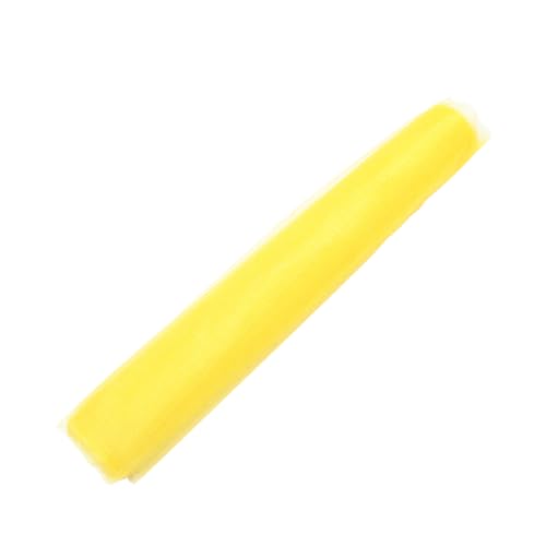 LOLIPPYY 1 Rolle Schnee Schamane dünn Hochzeit Party blaues Band Gold seidenband ribbon seidenbänder mahlen vorhang fensterdekoration Multifunktionsband hintergrund DIY band Garn Yellow von LOLIPPYY