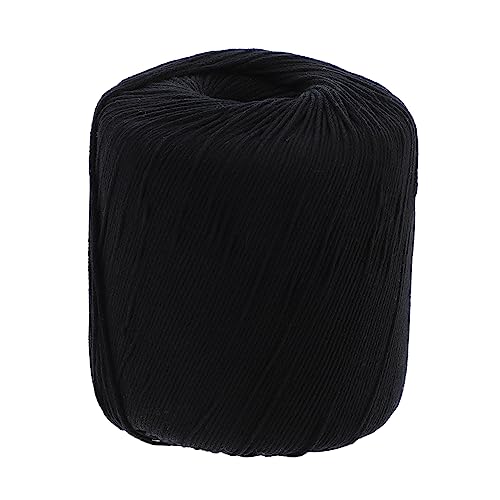 LOLIPPYY 1 Rolle Sukkulenten Spitzenfaden Baumwollkordel Kabel Gelbes Baumwollgarn Watte Perlen Seile Nadeln Häkelgarn Haken Nähset Milchbaumwollgarn Natürliches Baumwollseil von LOLIPPYY