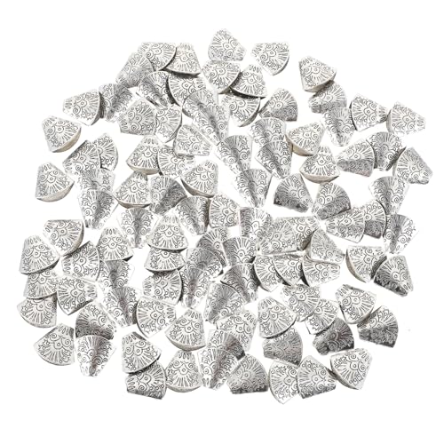 LOLIPPYY 1 Satz Fischmaul Form Quasten Endkappen Legierung für und Armbänder Langlebig und Pflegeleicht von LOLIPPYY
