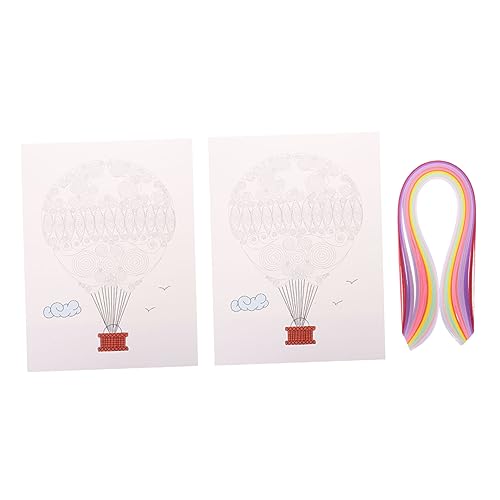 LOLIPPYY 1 Satz Papier Quilling Set für Diy Kunsthandwerk mit Bunten Papierstreifen für Bastelprojekte für Anfänger und Profis Nützlicher für Quilling Techniken von LOLIPPYY