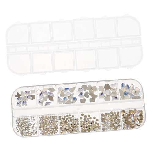 LOLIPPYY 1 Schachtel Box Nail Art Decor mit Ab Hologramm Diamanten Flache Rückseite Vielseitige DIY Nagelsteine für Maniküre Starke Haltbarkeit Bunte Nagelglitzer für Nagelkünstler und LOLIPPYY 1 Schachtel Box Nail Art Decor mit Ab Hologramm Diamanten Flache Rückseite Vielseitige DIY Nagelsteine für Maniküre Starke Haltbarkeit Bunte Nagelglitzer für Nagelkünstler und von LOLIPPYY