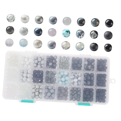 LOLIPPYY 1 Schachtel Gradierte Schwarze Glasperlen zum Auffädeln Runde Lose Schmuckperlen für DIY Halsketten Armbandherstellung Vielseitiges Beading Kit für Kreative Handwerksprojekte LOLIPPYY 1 Schachtel Gradierte Schwarze Glasperlen zum Auffädeln Runde Lose Schmuckperlen für DIY Halsketten Armbandherstellung Vielseitiges Beading Kit für Kreative Handwerksprojekte von LOLIPPYY