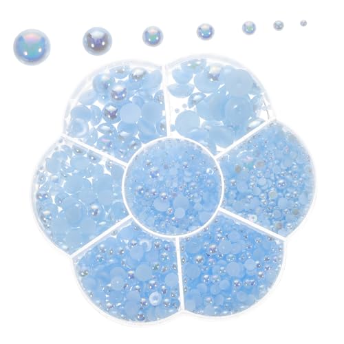 LOLIPPYY 1 Schachtel Halbperlen Flatback Ab farbe DIY Schmuckperlen Flache Rückseite Halbrunde Falsche Perlen für Haar Kleidungsdekoration Selbstklebend Vielseitig für Bastelarbeiten LOLIPPYY 1 Schachtel Halbperlen Flatback Ab farbe DIY Schmuckperlen Flache Rückseite Halbrunde Falsche Perlen für Haar Kleidungsdekoration Selbstklebend Vielseitig für Bastelarbeiten von LOLIPPYY