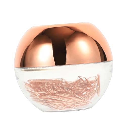 LOLIPPYY 1 Schachtel Kleine Roségoldene Büroklammern in Dekorativer Box Multifunktionale Papierclips für Büro und Zuhause Leicht Ordentlich Vielseitig Einsetzbar Praktische LOLIPPYY 1 Schachtel Kleine Roségoldene Büroklammern in Dekorativer Box Multifunktionale Papierclips für Büro und Zuhause Leicht Ordentlich Vielseitig Einsetzbar Praktische von LOLIPPYY