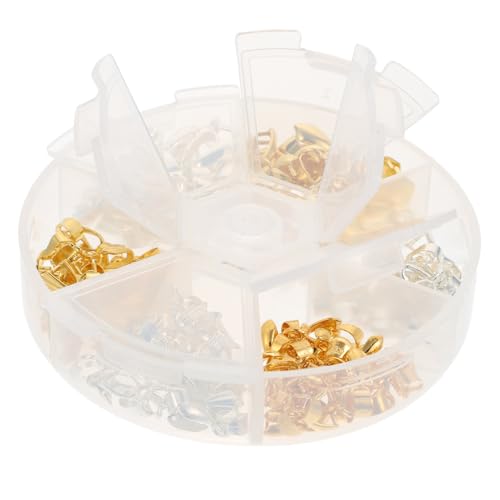 LOLIPPYY 1 Schachtel Kupfer Anhängerverschluss Teilig DIY Schmuckverbinder mit Langlebigem nicht Verblassendem Design für Halsketten und Armbänder Handgefertigte Schmuckherstellung Zubehör LOLIPPYY 1 Schachtel Kupfer Anhängerverschluss Teilig DIY Schmuckverbinder mit Langlebigem nicht Verblassendem Design für Halsketten und Armbänder Handgefertigte Schmuckherstellung Zubehör von LOLIPPYY